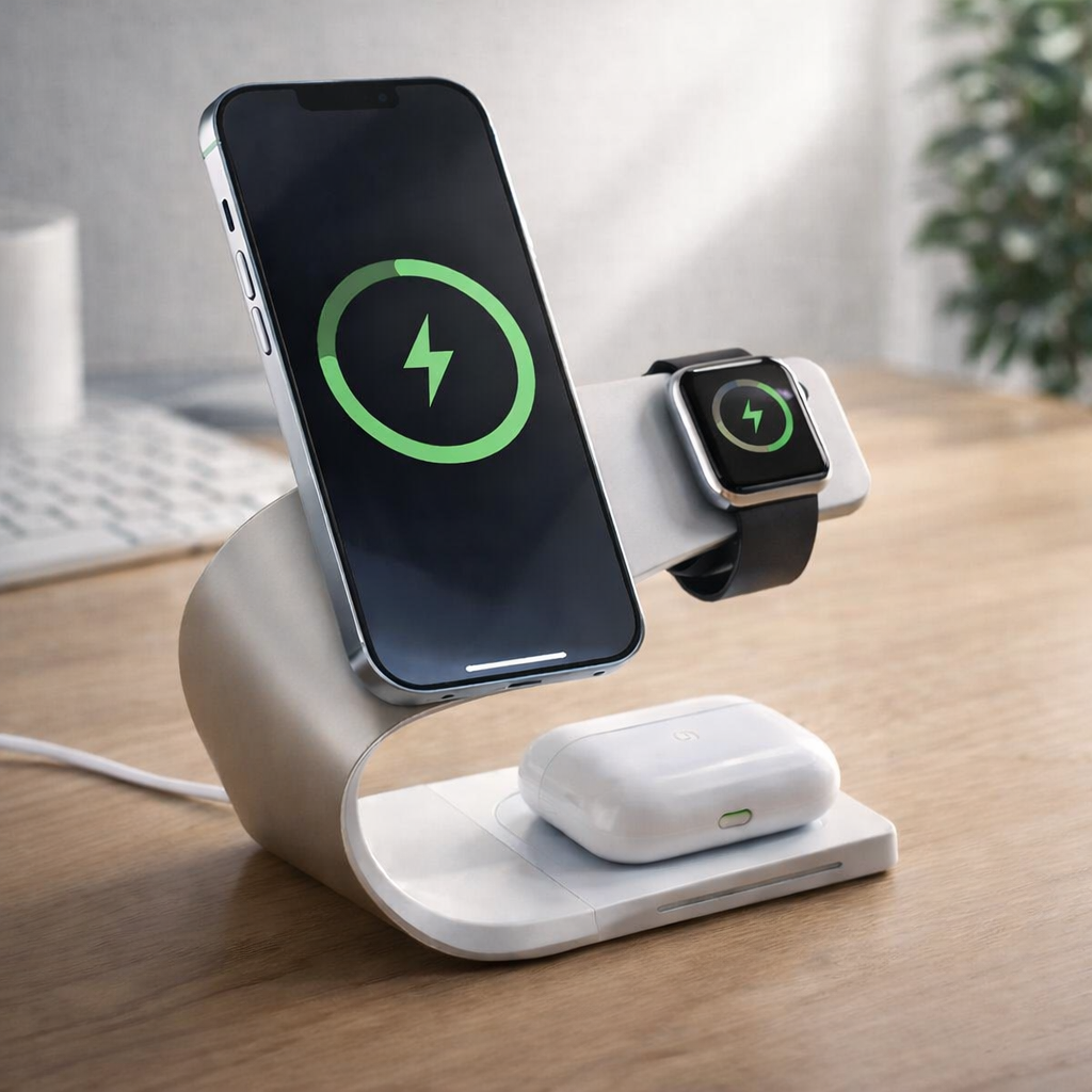 Station de charge sans fil 3-en-1 - Duo Essential